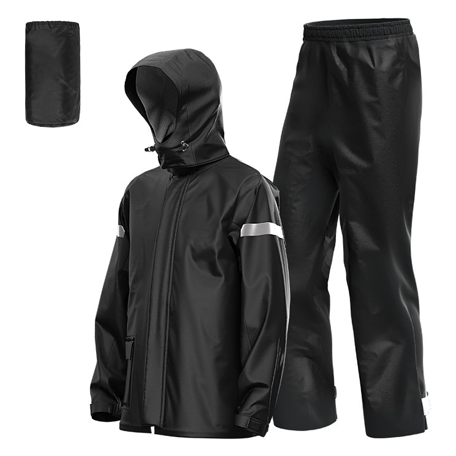 Motorcycle Gear Full Suit - 남성용 오토바이 레인슈트 야외 반사 방수