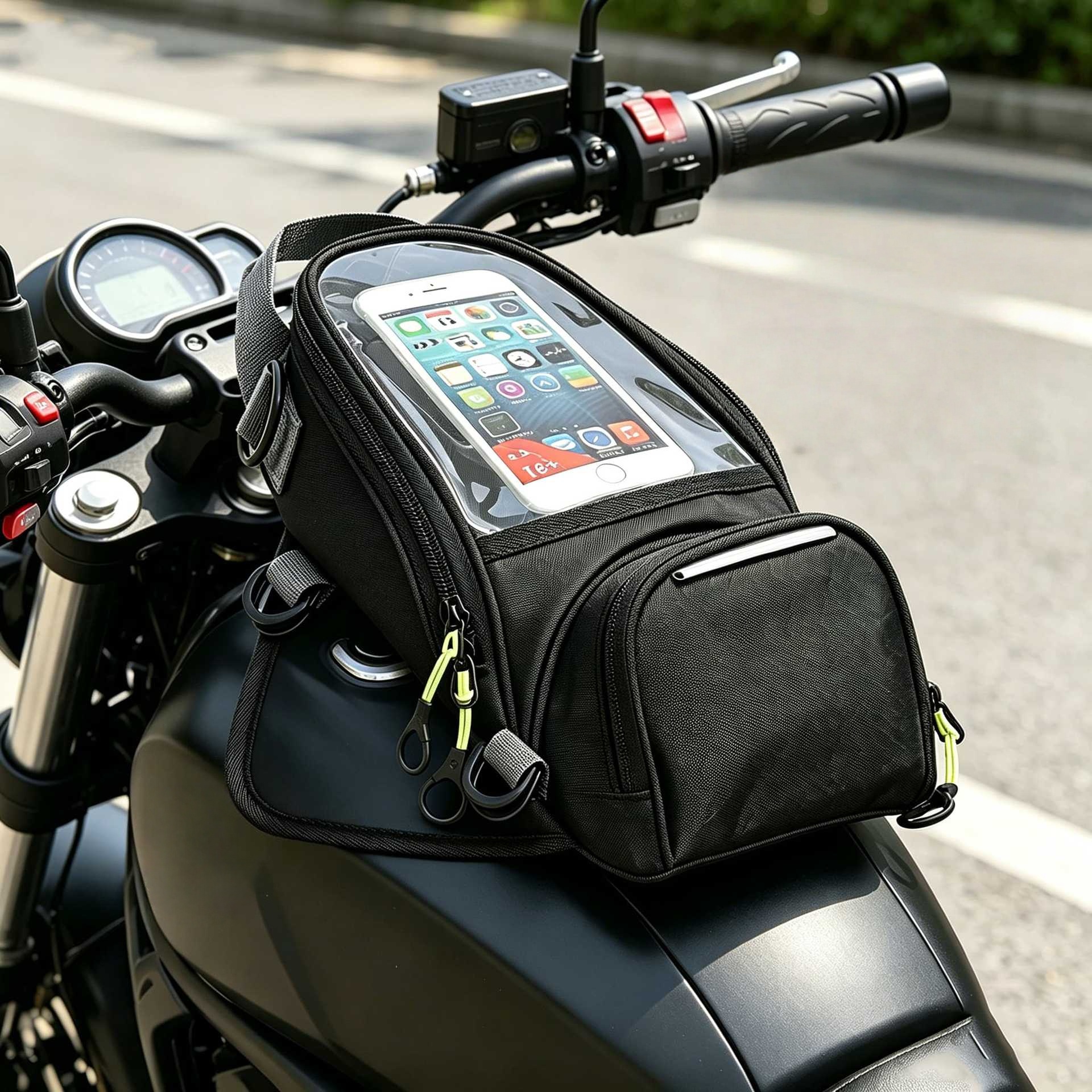 Motorcycle Gear Wardrobe - 오토바이 라이딩 가방, 연료탱크 스트랩 가방,