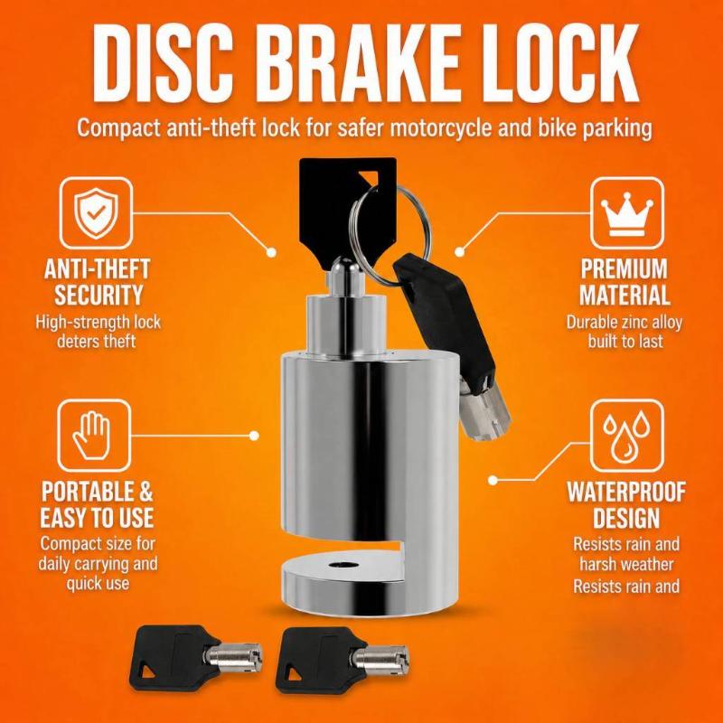 Disc Lock Brake - 유니버설 오토바이 디스크 브레이크 잠금 장치
