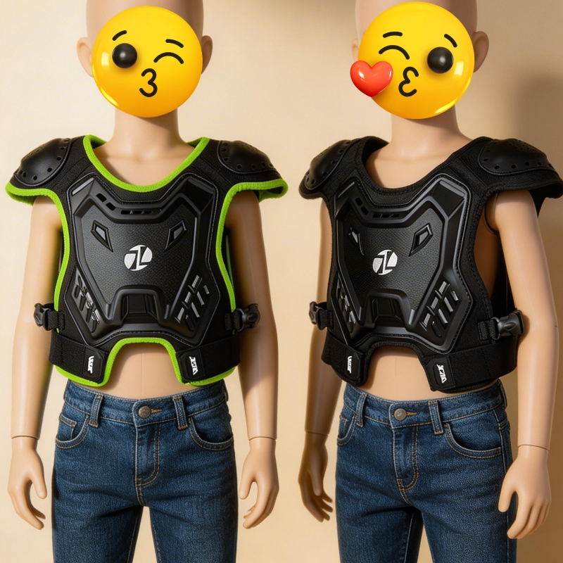 Chest Protector Armor - 어린이용 오토바이 아머 조끼, 모토크로스 MTB