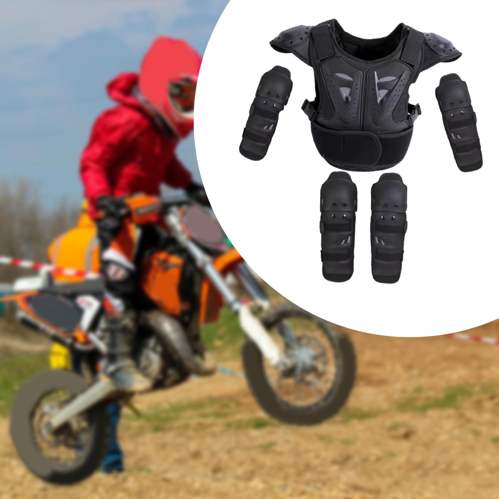 Motorcycle Gear Full Suit - 어린이 오토바이 보호복 전신 가슴 척추
