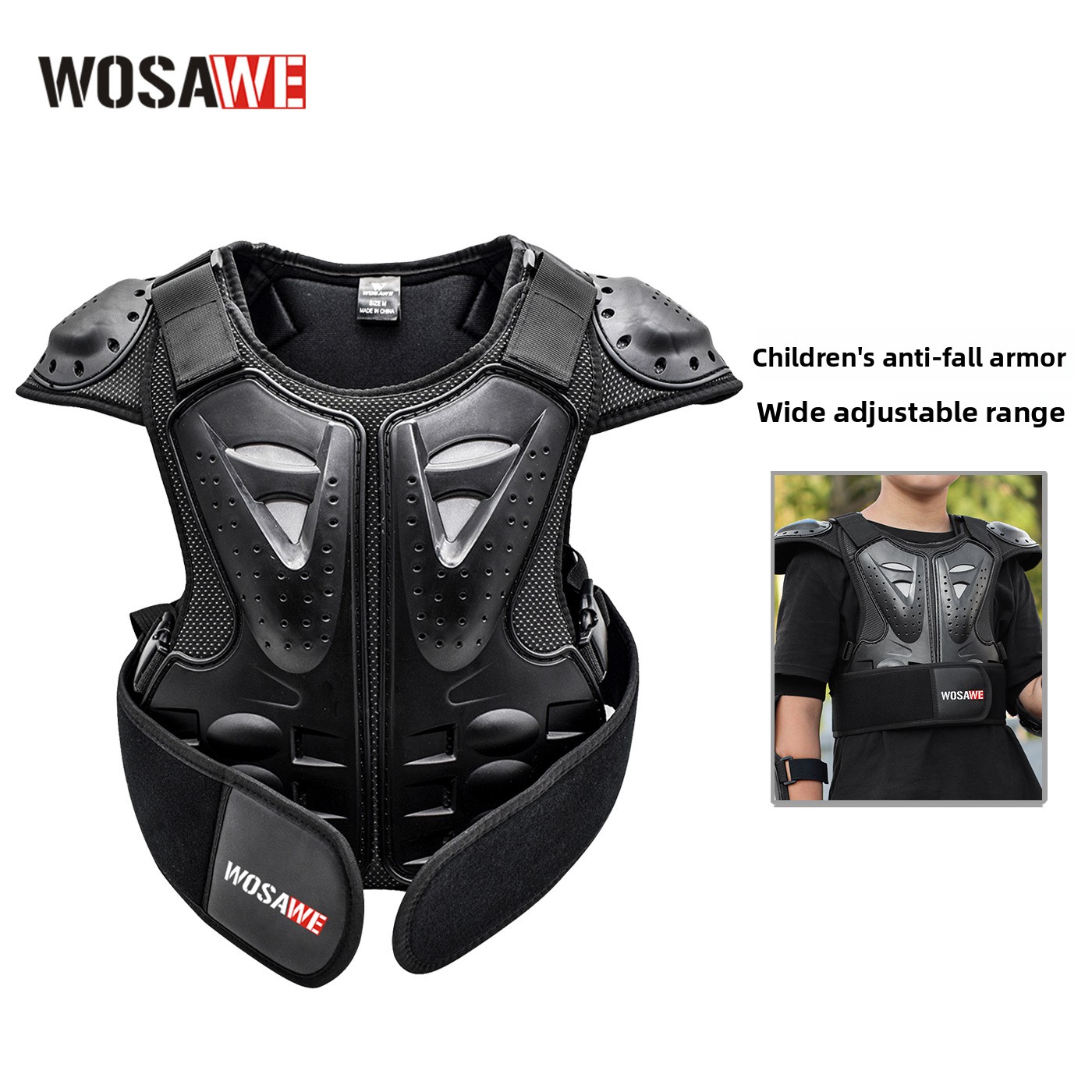 WOSAWE 오토바이 아머 성인 보호 장비 가슴 등 보 - Chest Protector Armor 리뷰 및 가격