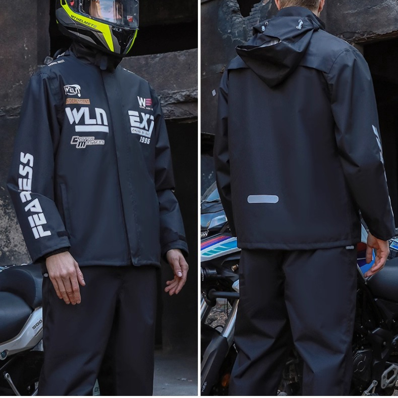 남성용 오토바이 레인코트 슈트 통기성 방수 폭우 방지  - Motorcycle Gear Full Suit 리뷰 및 가격