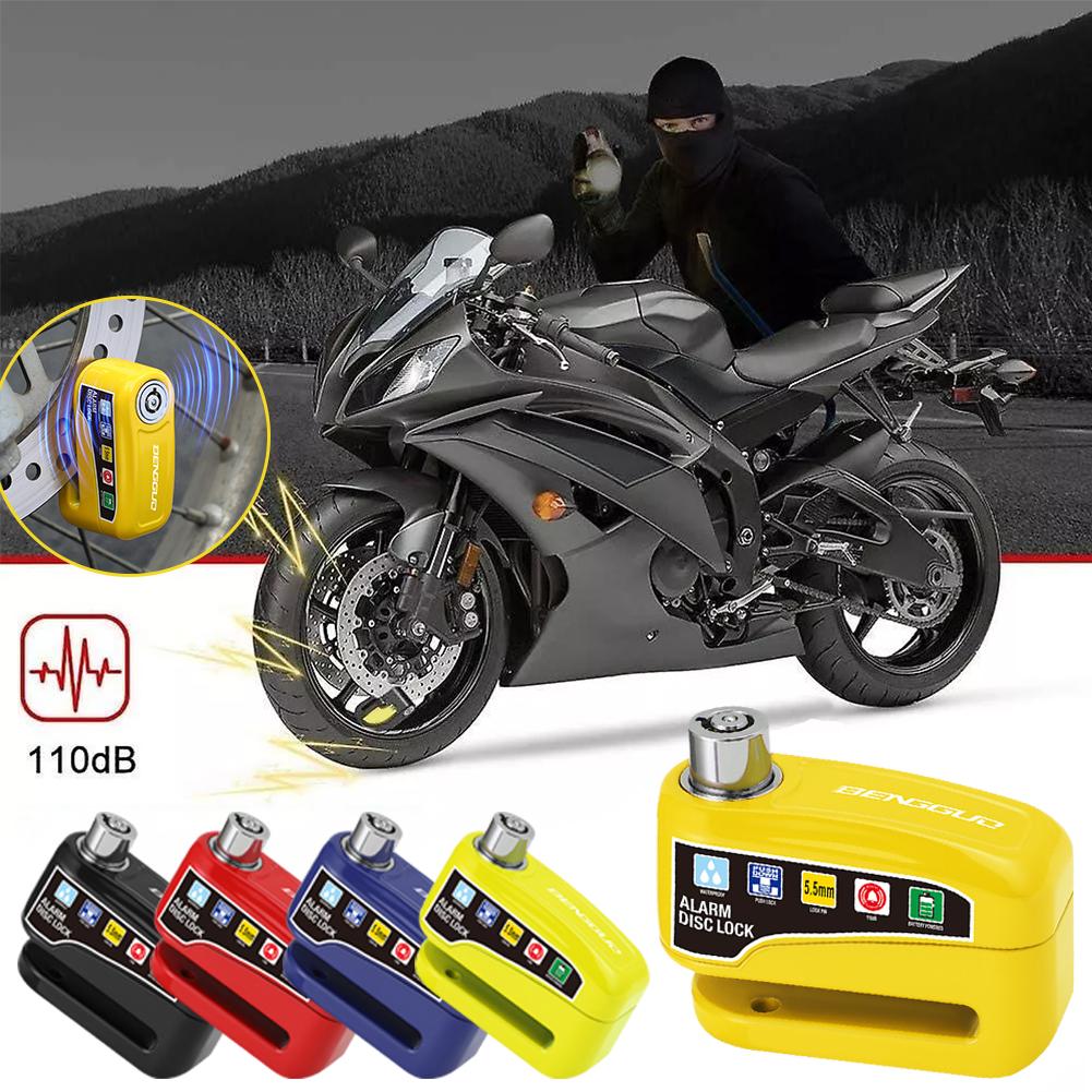 오토바이 알람 디스크 브레이크 잠금 장치, 자전거 휠  - Disc Lock Brake 리뷰 및 가격