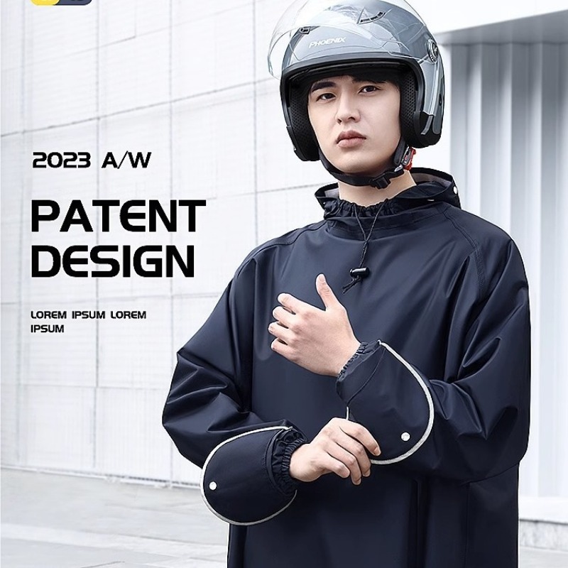 전기 오토바이 원피스 싱글 피스 비옷 남성 여성 사이클 - Motorcycle Gear Cycle 리뷰 및 가격