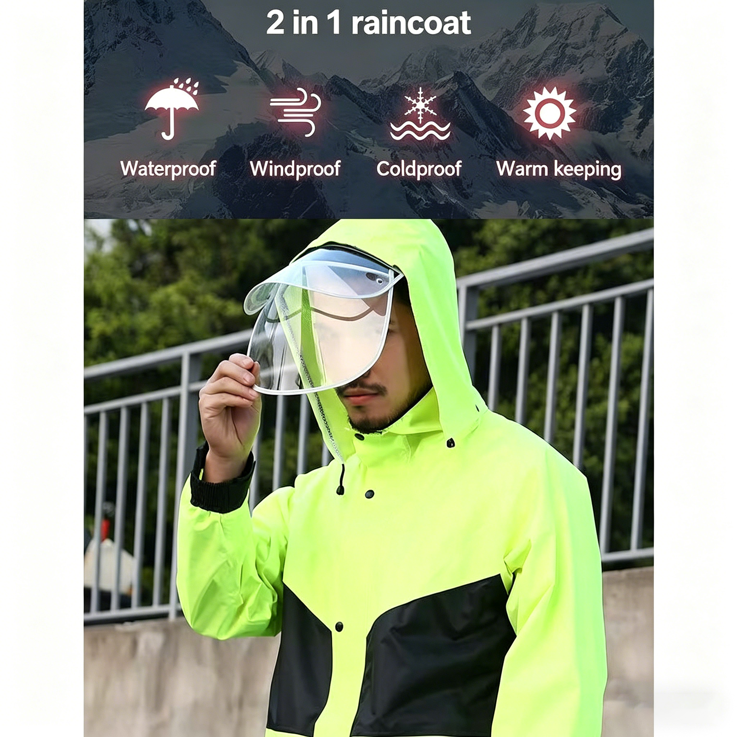 오토바이 레인코트 남녀공용 방수 레인기어 레인자켓 반사 - Motorcycle Gear For Women 리뷰 및 가격