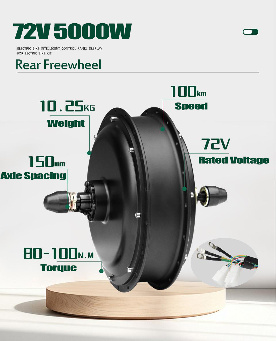72V 5000W MTX39 전기 자전거 모터 휠 10 - Motorcycle Gear Cycle 리뷰 및 가격