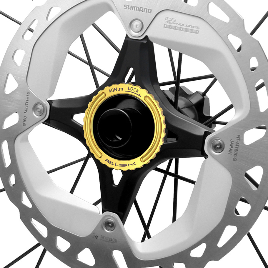2Pcs 티타늄 센터 잠금 디스크 브레이크 로터 잠금  - Disc Lock Brake 리뷰 및 가격
