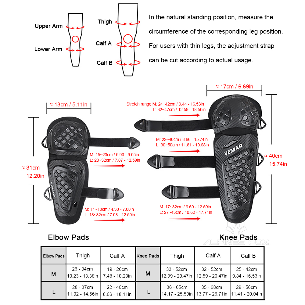 VEMAR 오토바이 타기 보호 장비 무릎 팔꿈치 패드  - Motorcycle Gear Cycle 리뷰 및 가격