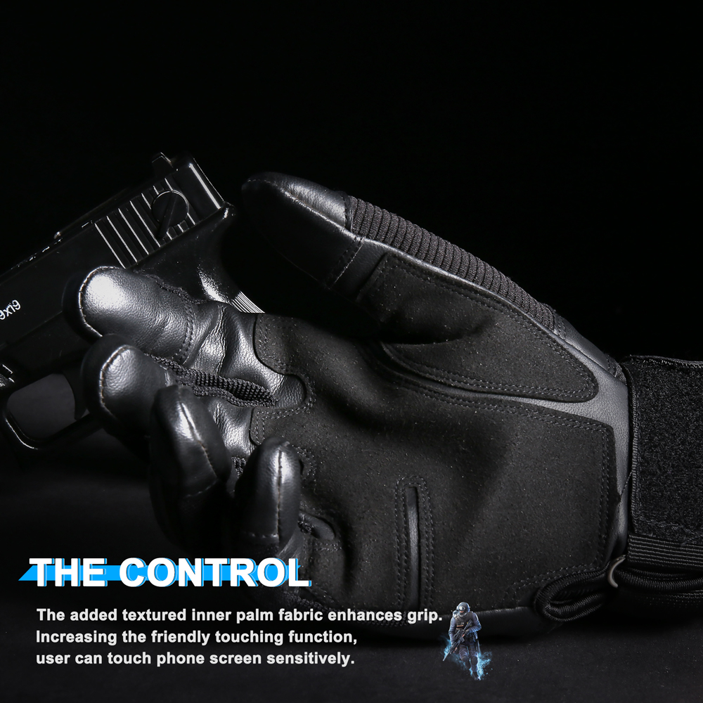 터치 스크린 PU 가죽 전술 장갑, 야외 사이클링 스포 - Motorcycle Gear Cycle 리뷰 및 가격