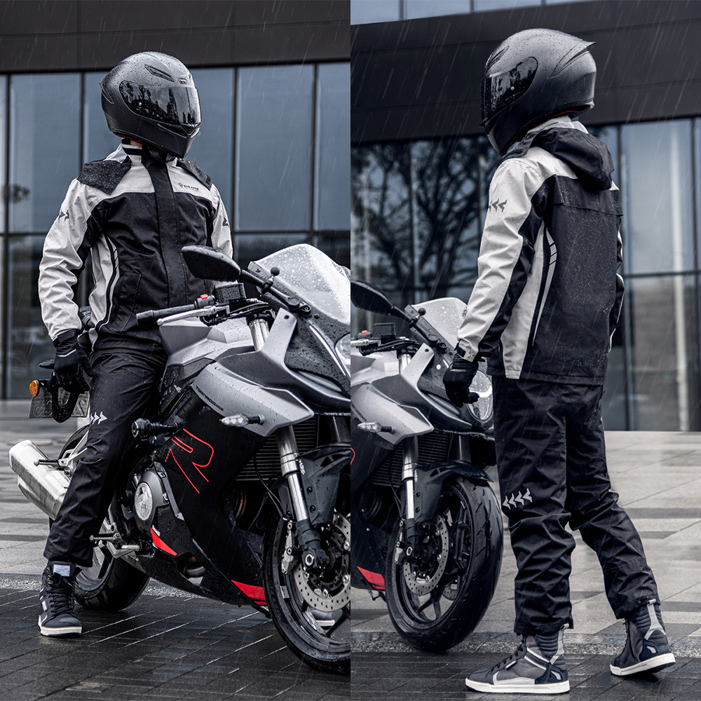 남녀공용 방수 오토바이 레인 세트, 사이클 레인 기어  - Motorcycle Gear Full Suit 리뷰 및 가격