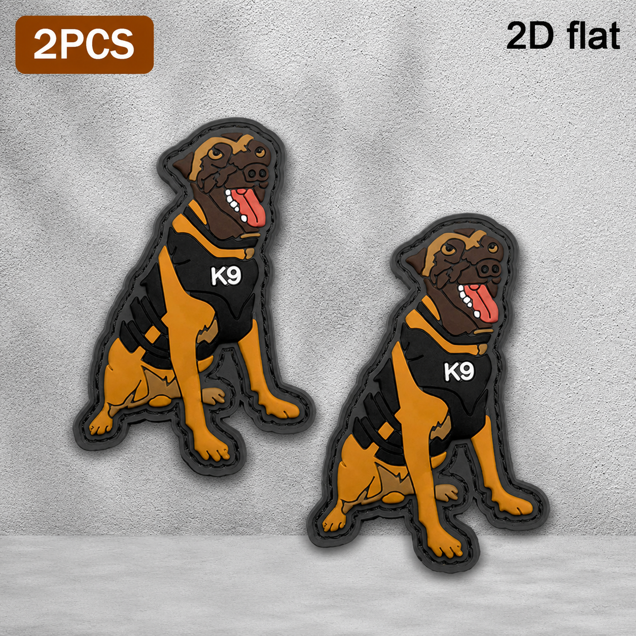사양: 1개/2개/3개 K9 전술 경찰견 모양 PVC  - Motorcycle Gear Dogs 리뷰 및 가격