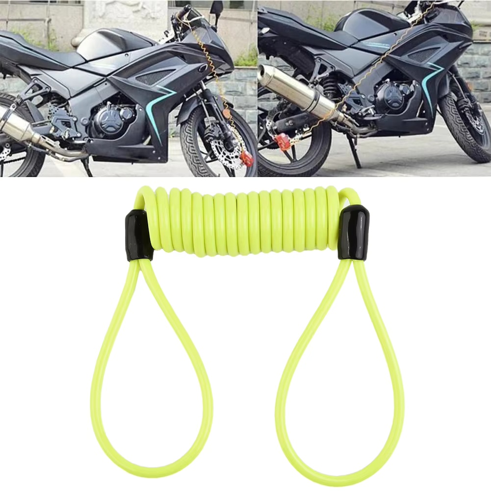 1.2M 디스크 잠금 알람 케이블 도난 방지 오토바이  - Disc Lock Brake 리뷰 및 가격