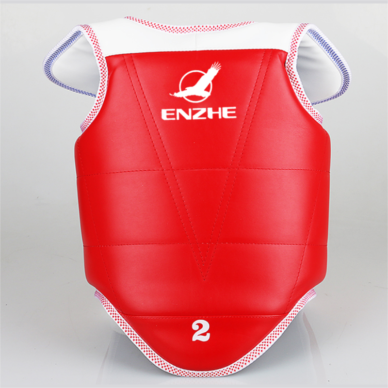 WTF 승인 어린이 성인 태권도 가슴 보호대, 빨간색  - Chest Protector Armor 리뷰 및 가격