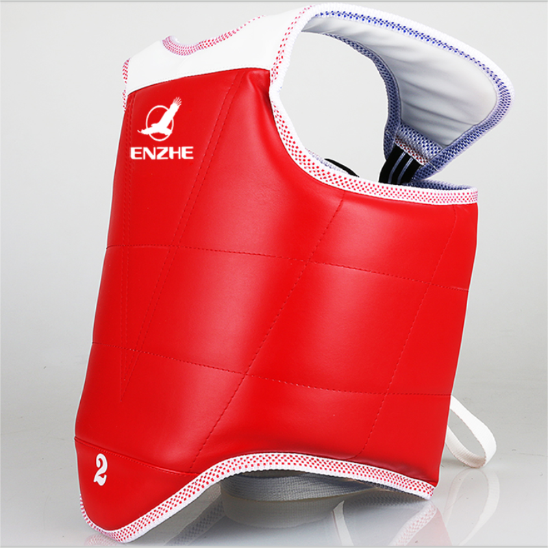 WTF 승인 어린이 성인 태권도 가슴 보호대, 빨간색  - Chest Protector Armor 리뷰 및 가격